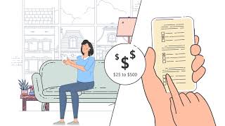 Explainer Video Animation - Shopping Coupon [Style 17]