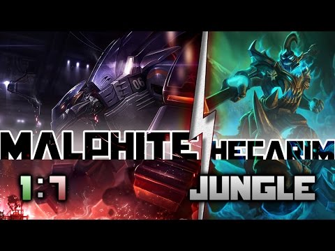 5.4 TheOddOne as Malphite vs Hecarim in the Jungle!