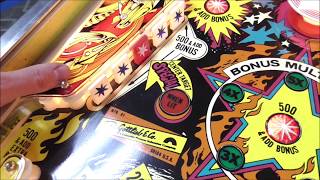 Playing Gottlieb's 1979 "SOLAR RIDE" Pinball Machine - Disco Horses From Heaven