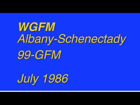 WGFM Hitradio 99GFM Albany-Schenectady - Steve Chick -  July 1986