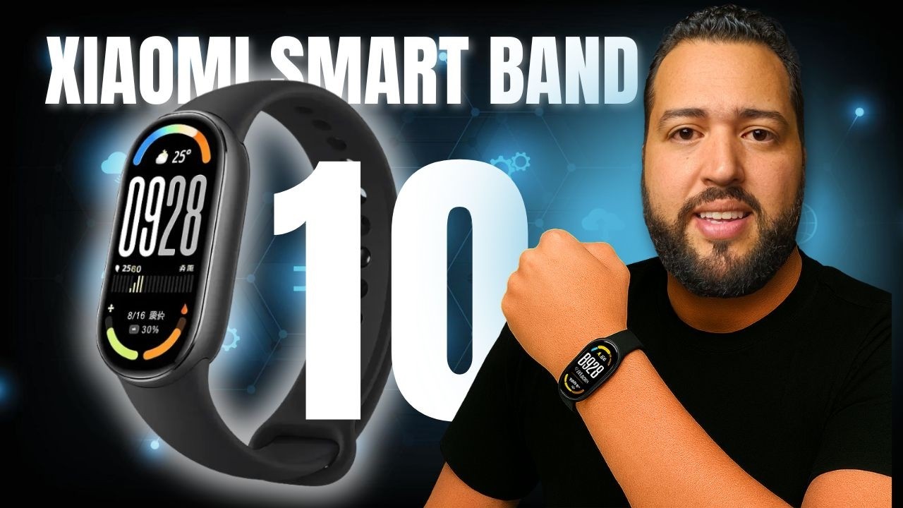 Miniatura da avaliação em vídeo de Smart Band Xiaomi Mi Band 10 Global AMOLED 1,72 Polegadas