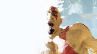 Classic Young Kratos sees his wife Faye