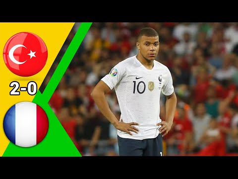 Turkey 2 × 0 France | Extended Highlight and goals (Euro 2019/20)