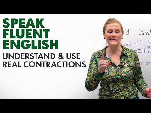 FLUENT ENGLISH: ネイティブスピーカーのように短縮形を理解し、使いこなす (FLUENT ENGLISH: Understand & Use Contractions like a Native Speaker)