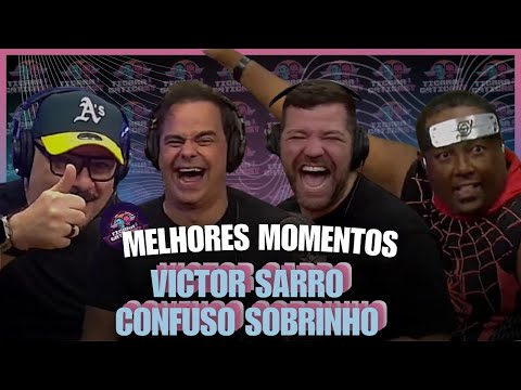 MELHORES MOMENTOS: VICTOR SARRO E CONFUSO SOBRINHO - TICARACATICAST | #038
