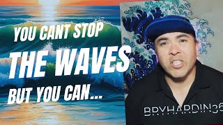 Download the video "“You can’t stop the waves, but you can learn how to surf”. Quote"