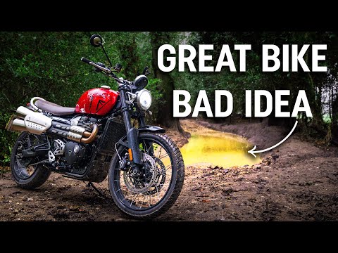 2025 Triumph Scrambler 1200X im Gelände und auf der Straße getestet