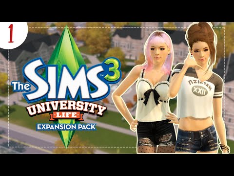 FIRST DAY // Let's Play: The Sims 3 - University Life // Part 1 📚