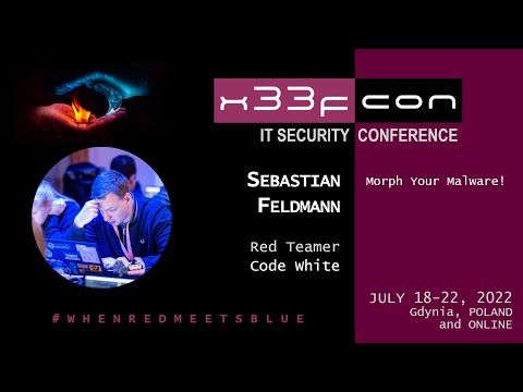 12. Morph Your Malware! by Sebastian Feldmann