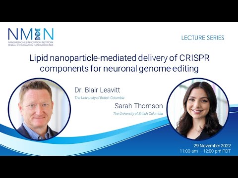 Lipid nanoparticle-mediated delivery of CRISPR components for neuronal genome editing