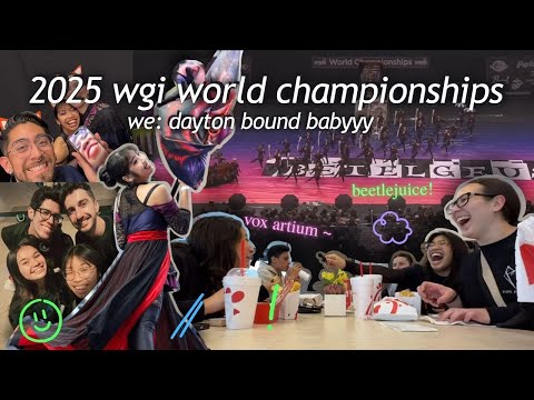 a random week in april | 2025 wgi world championships vlog