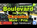 BOULEVARD - Dan Byrd (Karaoke) Female || Nada Pria GIS=DO