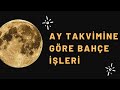 Ay Takvimine Göre Bahçe İşleri (Bitkilerimizi Nasıl Daha Verimli ve Sağlıklı Yetiştirebiliriz?)