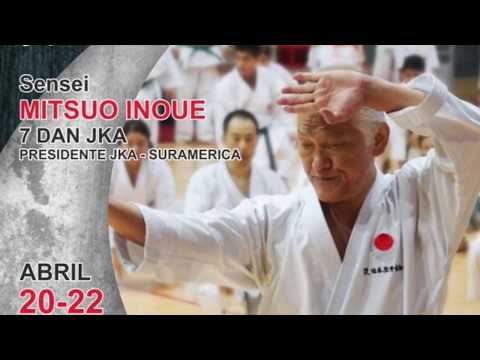 Gasshuku JKA colombia 2018 Sensei Inoue