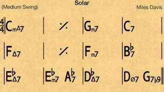 Solar - Backing track / Play-along