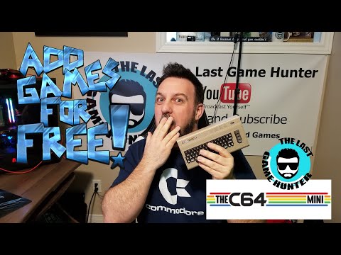 C64 MINI ..ADD ANY GAME YOU WANT!