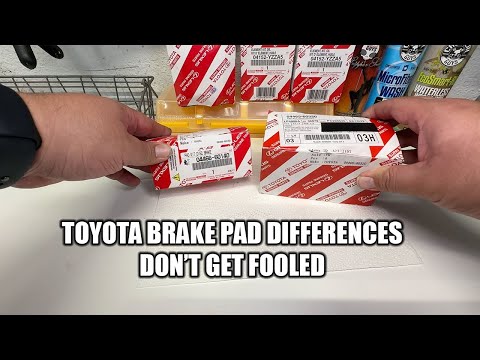 Watch this before buying Toyota brake pads for your 4Runner!!!