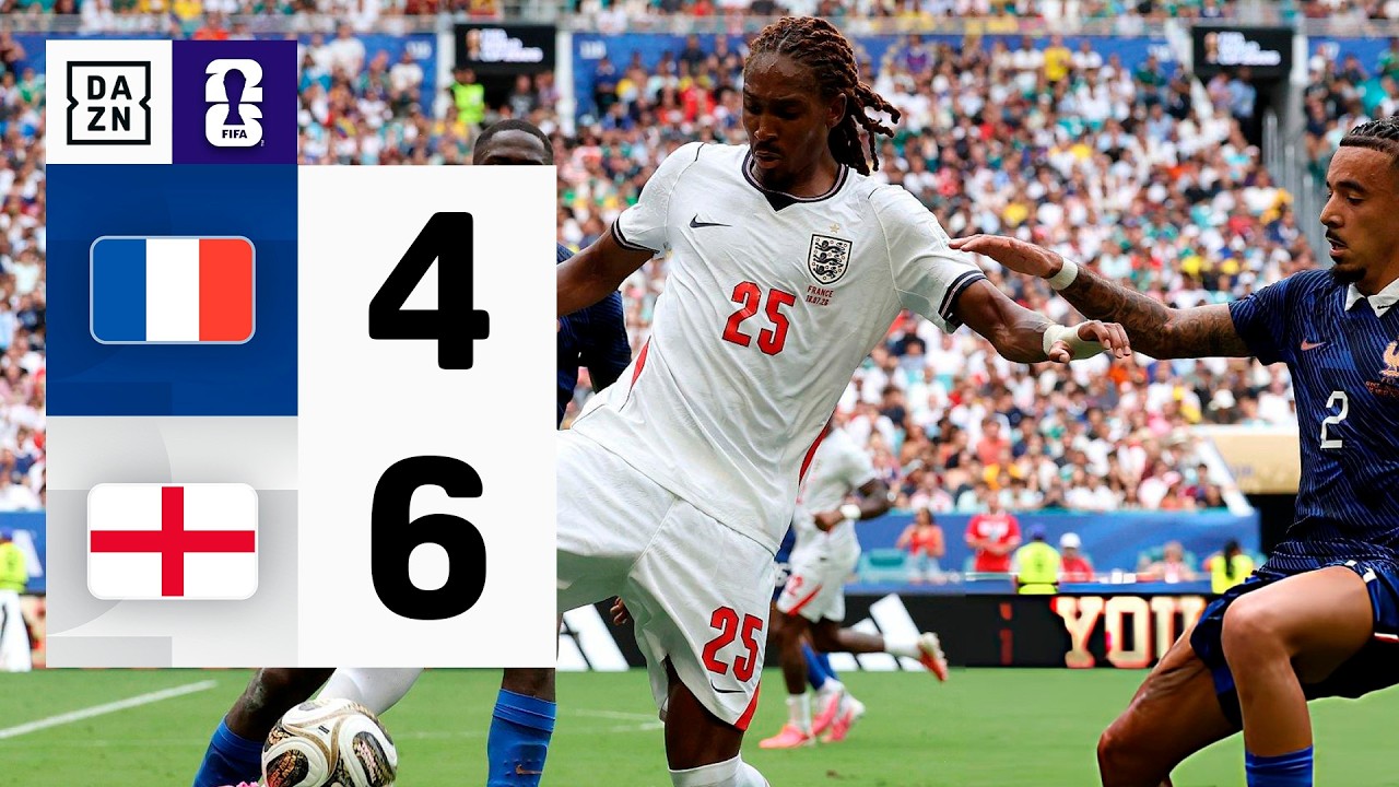 Francia vs Inglaterra - Resumen