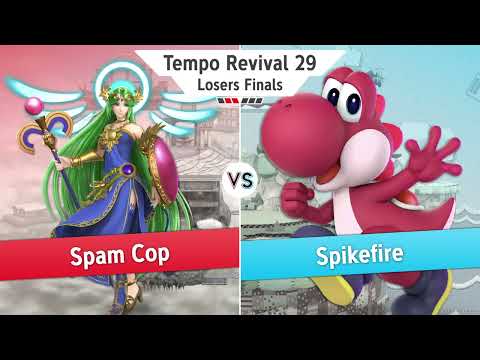 Tempo Revival 29 - Spam Cop (Palutena, Lucina) - Vs. Spikefire (Yoshi, Fox) - Losers Finals - SSBU