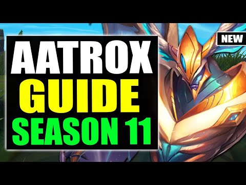 HOW TO PLAY AATROX TOP SEASON 11 | Aatrox Gameplay Guide S11 (Best Build, Runes, Playstyle)
