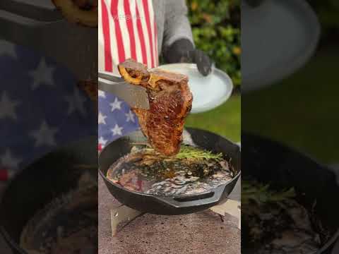 Das in Butter gegarte T-Bone Steak | Die Grillshow  #bbq #foodporn #outdoorcooking