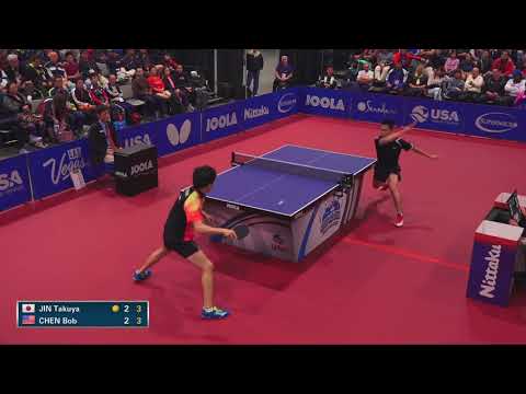2016 US Open Championships - Bob Chen vs Takuya Jin - Men's SF (Highlights)