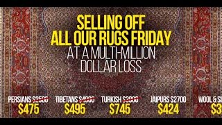 The Oriental Rug Market Has Crashed
