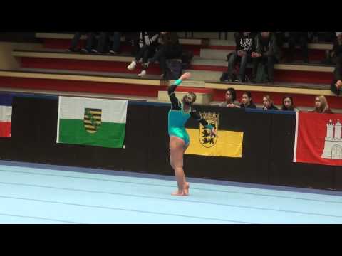 Hamburg Gymnastics 2013 Qualifikation - SUI 2 - Jana Siegenthaler - Fx