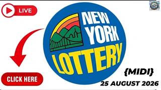 Tiraj New York Midi 25 Aout 2026 (En Direct) New York Midi #resultat #New #York #midi #boulcho