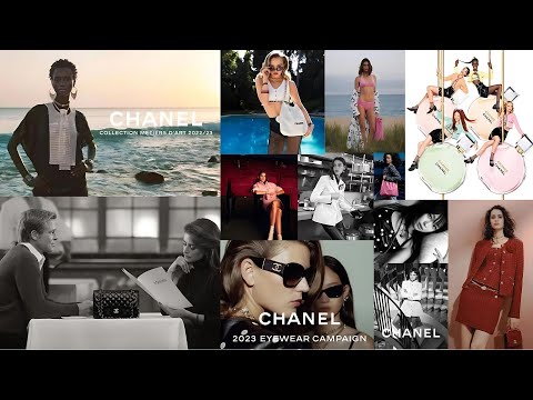 Chanel 2023 Campaigns: Iconic Handbag, Chance, Coco Beach, Métiers d’art, 22 Bag, SS23.