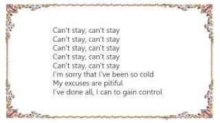Krystal Meyers - Can't Stay Lyrics