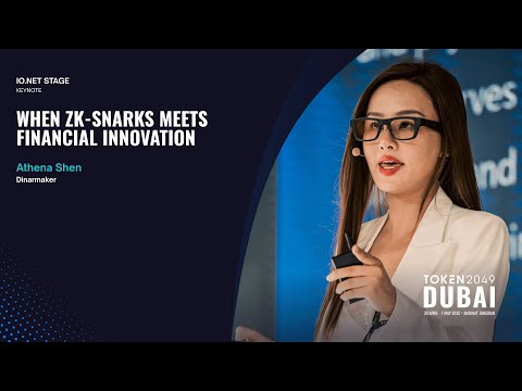 When zk-SNARKs Meets Financial Innovation  - TOKEN2049 Dubai 2025