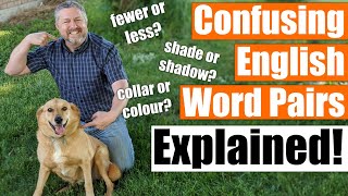 Fewer or Less? Bored or Boring? An English Lesson on Confusing Word Pairs!