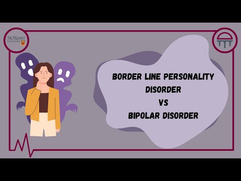 Borderline Personality Disorder vs Bipolar Disorder