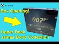 Opening A Box Of Upper Deck James Bond Collection Some Great Actor Autographs And Inserts Inside