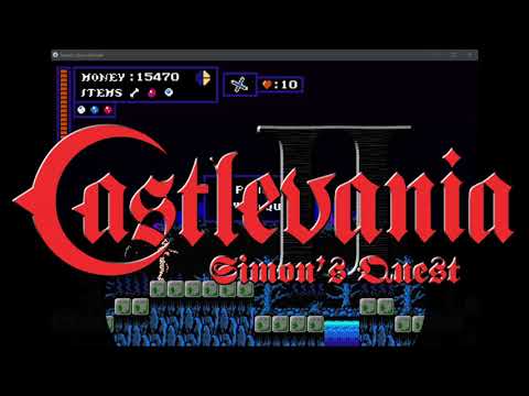 Castlevania 2 Simon's Quest Remake gameplay