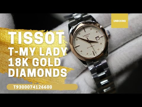 TISSOT T-MY LADY AUTOMATIC 18K GOLD T9300074126600