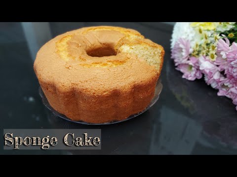How to Make Vanilla Sponge Cake | Easy Soft & Fluffy Sponge Cake Recipe