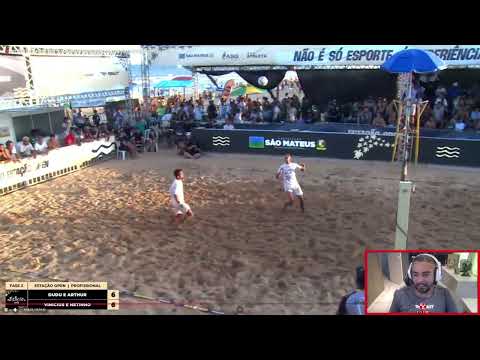 Dudu e Arthur x Vinicius e Netinho - Fase 02 - Estação Open - Guriri ES - React FTV Ep. 27