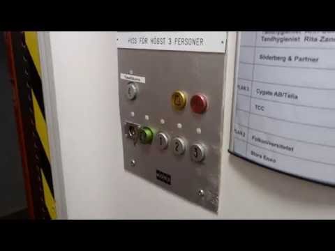 1950's ASEA (mod. by: KONE) Traction Elevator @ Drottninggatan 10, Gävle, Sweden.