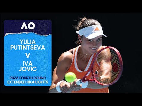 Yulia Putintseva v Iva Jovic Extended Highlights | Australian Open 2026 Fourth Round