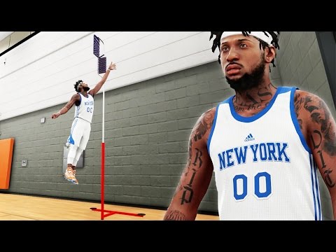 NBA 2k16 My Career Gameplay Ep. 21 - LIVE PRACTICE! Melo Won't Participate - 40" Vert?!