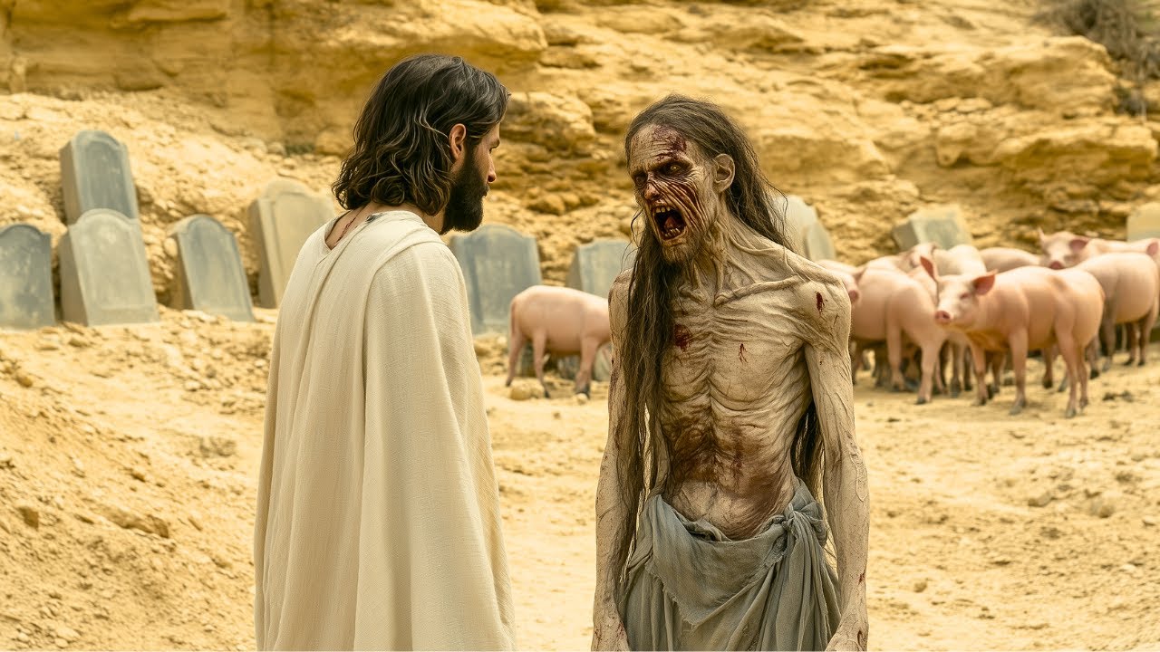 A RAZÃO OBSCURA pela qual os demônios pediram a JESUS ​​​​os porcos | Mistérios Bíblicos