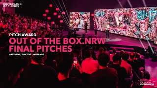 OUT OF THE BOX.NRW AWARD FINALS 2024 - Synctive, Arttrade, Voltfang