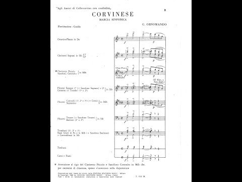 Corvinese - marcia sinfonica - G. Orsomando