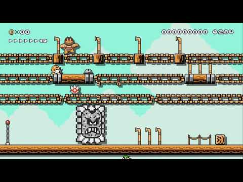Shell Races 3: Airship Scramble by Coops789 - Super Mario Maker 2 - No Commentary 1bu