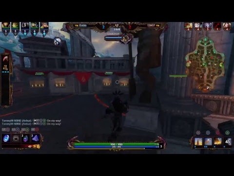 Smite ranked conquest Anhur Duo Lane gameplay