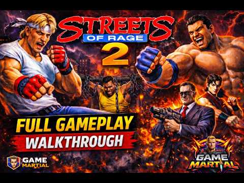 Can I Beat Streets of Rage 2 in One Go? Full Gameplay
