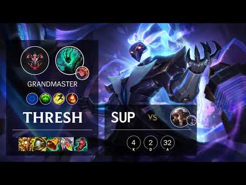 Thresh Support vs Sett - EUW Grandmaster Patch 11.13