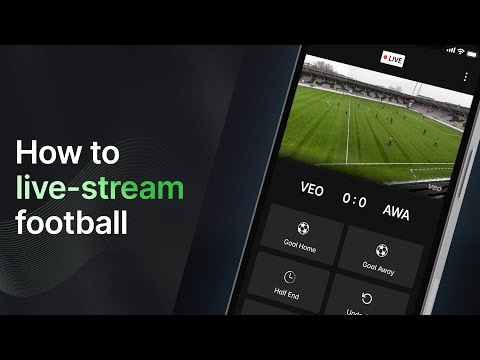 How to live-stream football